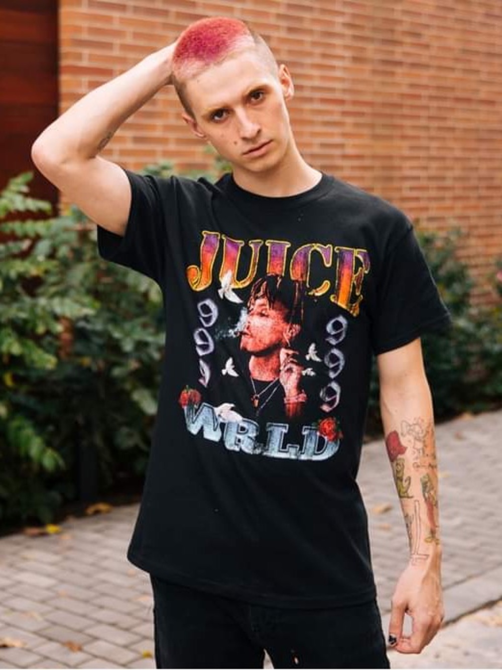 Juice World 999 Official Short Sleeve Tee Black